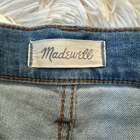 Madewell Blue High Rise 10” Skinny Crop Denim Jeans Size: 26 - Picture 6 of 9